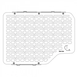 Duży panel MOLLE na drzwi Bison Gear Ineos Grenadier